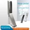 1 Pc Safety Door Stopper Stainless Steel Strong Suction Wall Protectors Hidden Mute Anti Collision Floor Holder for Home Hotel
