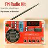 Single-chip Microcontroller Radio Kit with Frequency Circuit Board Components