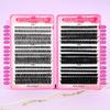 New Style Cross-border European & American Eyelash Book: Large Capacity, Natural Hot Melt Cluster Lashes, Various Specs, False Eyelashes