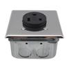 NEMA 6 50R 50A Power Outlet Receptacle, Electrical Socket for Welders, Plasma Cutters, Electric Ranges, Dryers, and