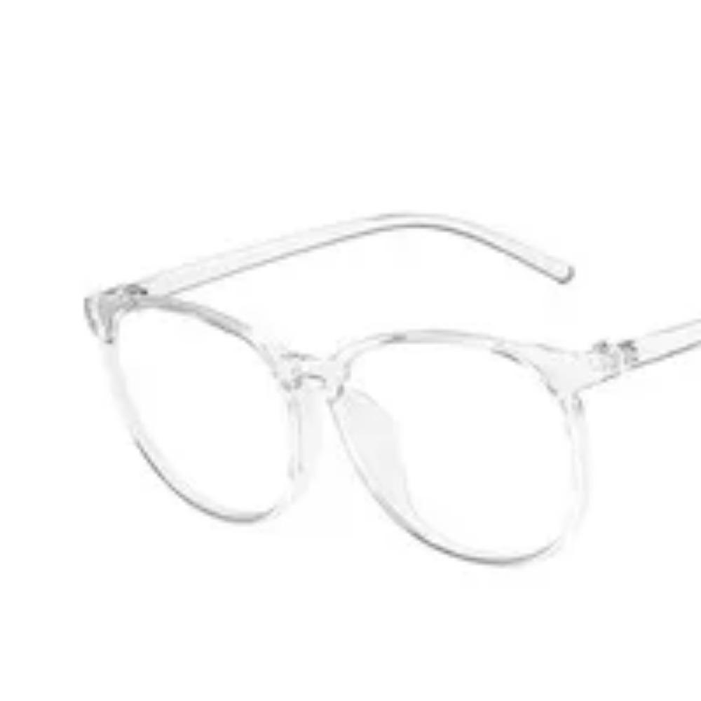 Transparent Glasses Women Men Retro Anti Blue Light Computer Eye Glasses Girls Clear Eyeglasses Large Frame Optical Spectacles