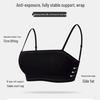 Women's Seamless Strapless Push-Up Bra: Anti-Exposure, Wireless, Sexy U-Back, Ideal for Small Breasts, Summer Thin