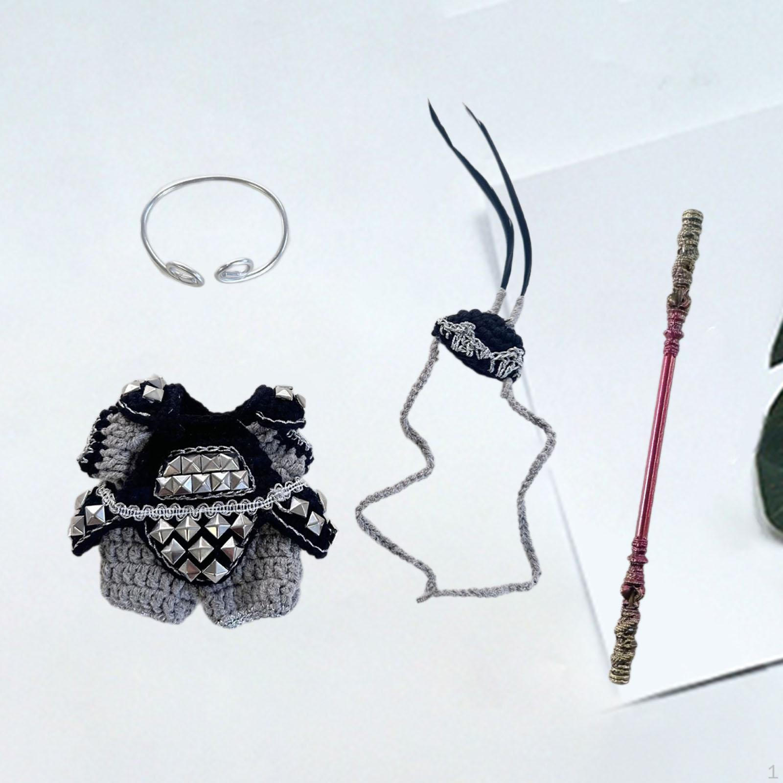 

5 шт. Кукольный комбинезон и пальто Повязка на голову для 15-17 см Нарядить Девочку Аргент Argent