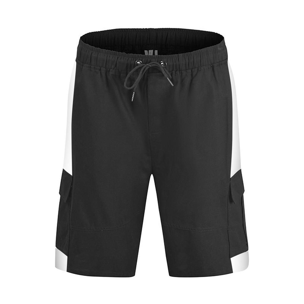Men's Sports Pocket Work Clothes Casual Loose Shorts Casual Jogging  Drawstring Shorts