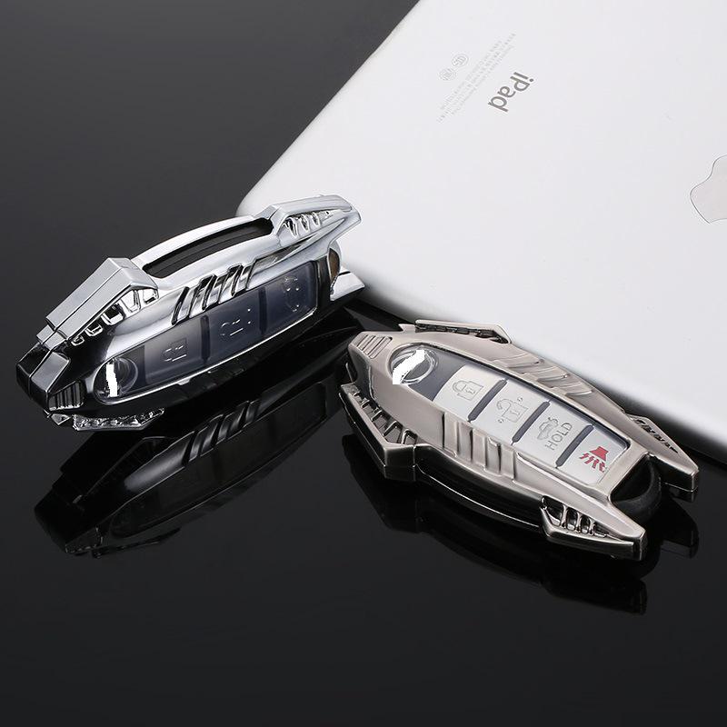 Infiniti Key Case for Q50L, Q70L, Old Models, QX50, QX60, Q60 - Button Car Key Bag