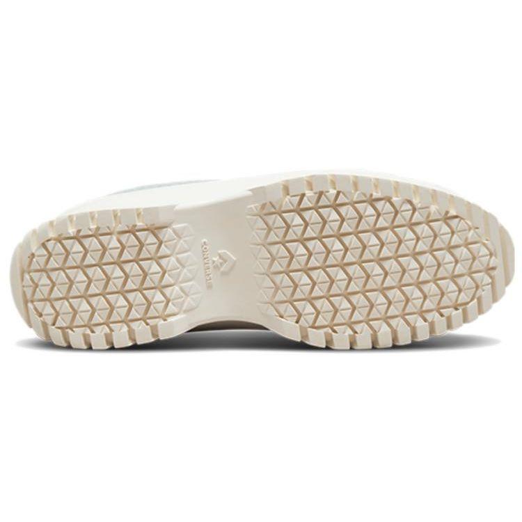 Converse Chuck Taylor All Star Lugged 2.0 High Striped Knit - Gravel Unisex Sneakers Blue Egret A01347C