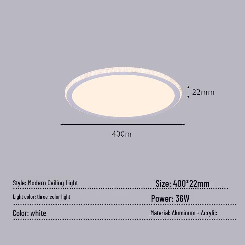 Li Shen Modern Acrylic Ceiling Light