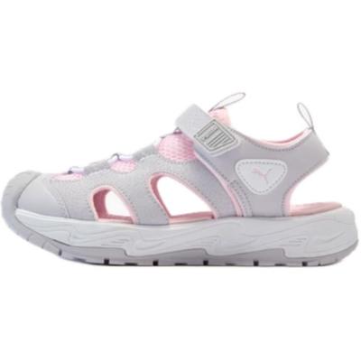Sandalias Deportivas Terra para Niños Cómodas Versátiles Transpirables de Caña Baja Color Gris Rosa 406339-04