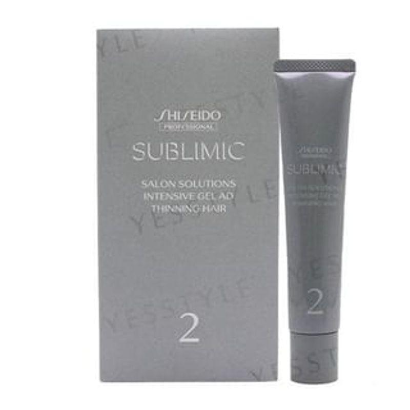 Shiseido Professional - Sublimic Salon Solutions Intensive Gel BL Thinning Hair 40g x 6