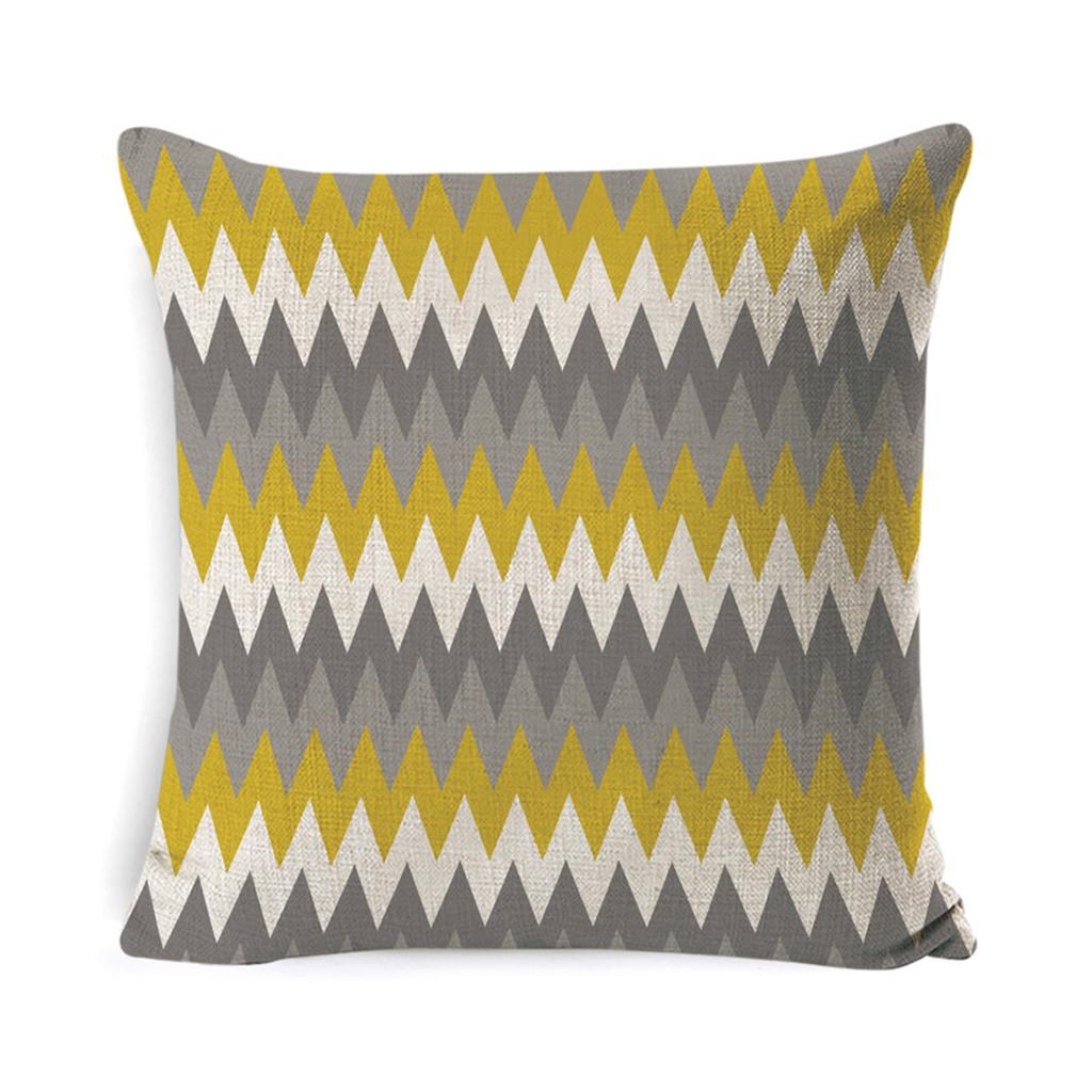 No Fading And No Fraying Geometric Pattern Cushion Cover Decoration Choice Home Decor Cushion Pillow