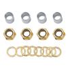 High Quality Skateboard Bearing Washer Nut Set Reduces Bearing And Nut Friction