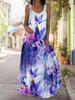 2025 Bohemian Off Shoulder Strapless 3D Tie Dye Dress