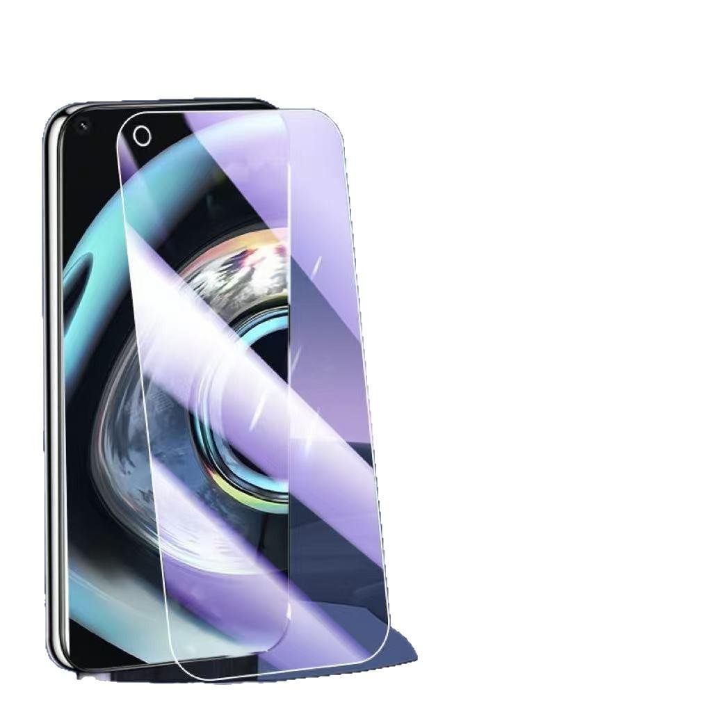 Realme Q3/Q3i/Q3t Tempered Glass Screen Protector with Full Coverage & Blue Light Protection for Q3s/Q3pro/Q5.