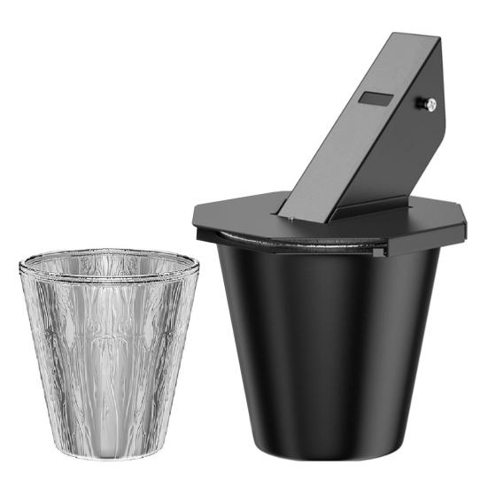 Oil Drop Barrel for Pellet Grill Large Capacity Tin Foil Bucket