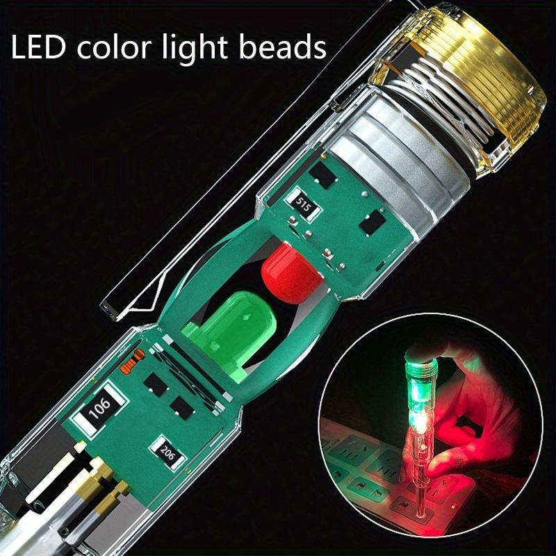 1 Stück intelligenter wasserdichter Spannungsprüfstift – Messen Sie die Spannung in Stromkreisen genau!