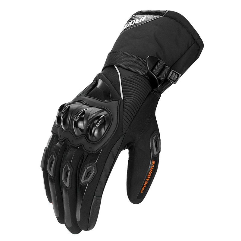 Winter Motorcycle Gloves Men Women - Waterproof Anti-Slip Thermal Insulated Riding Scooter Bike ATV Medium