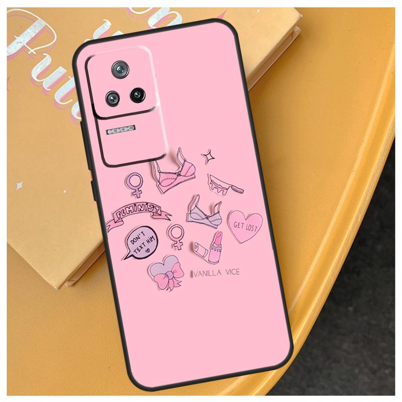 Feminist Girl Power Women Funda For Xiaomi 17 Pro Max 14 15 Ultra 13T 14T 15T POCO X7 X5 X6 Pro F5 F6 F7 F8 Ultra Case