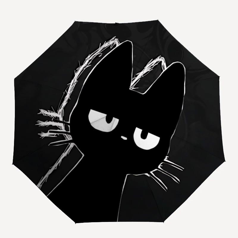 1pc Cat Whiskers Umbrella That Opens Closes Automatically Perfect Gift with a Convenient Folding Mechanism 63