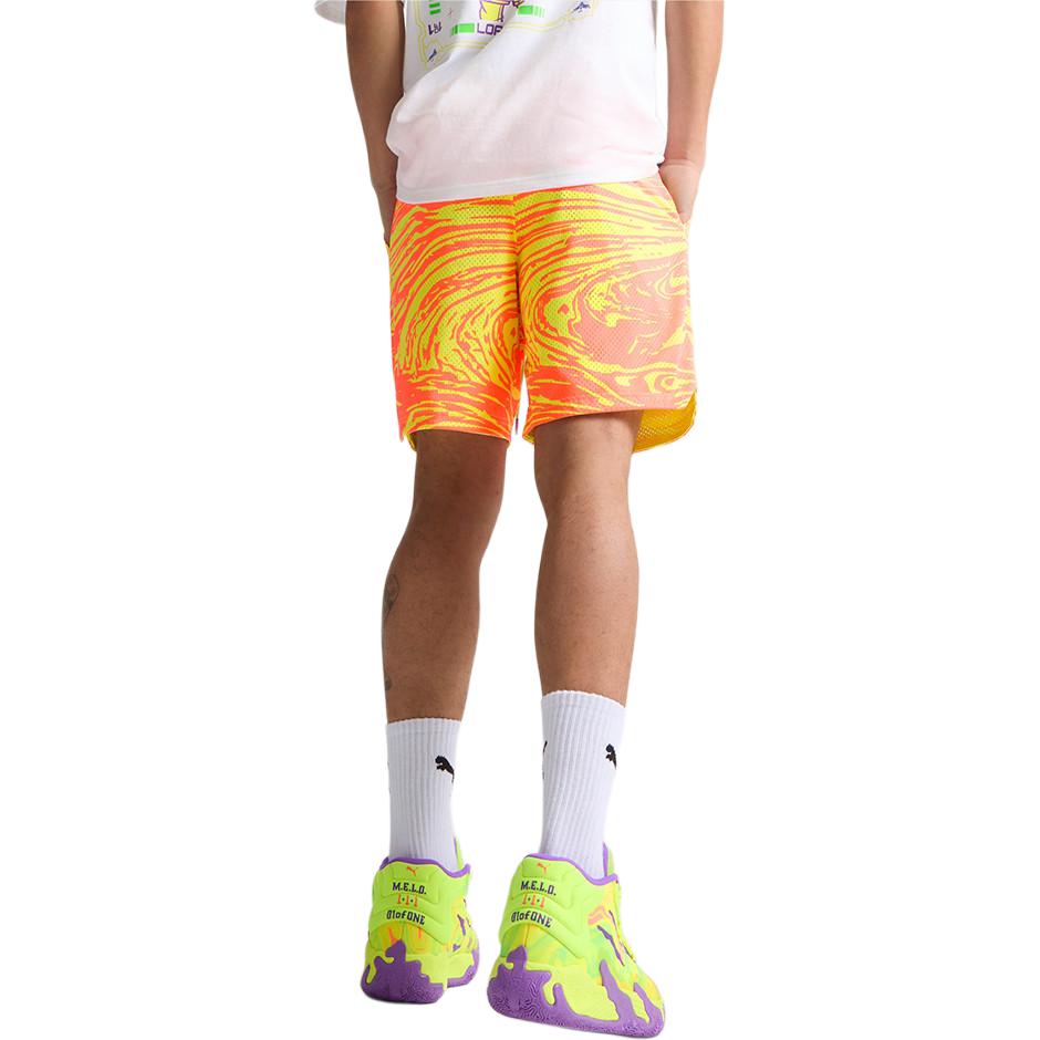 Men's Shorts PUMA x MELO Casual Shorts Men's Yellow