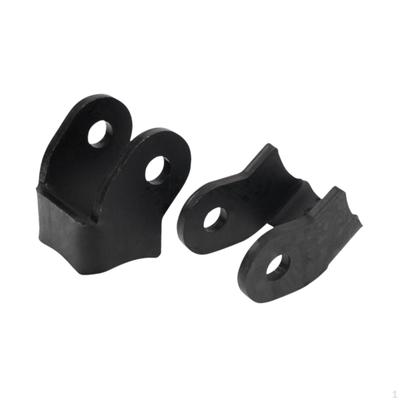 2 Pieces Shock Brackets Fits 3" Axle Weld Mount Accessory Replacement for Trailers Repair Parts