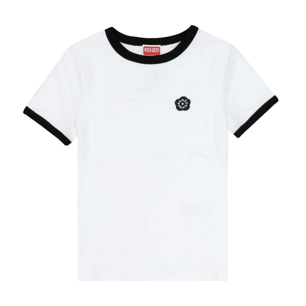 

Женская футболка Kenzo Boke Flower ConTraST Ringer ff52TS1564Sj 01 FF52TS1564SJ 01 (S)