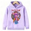 2025 New Kpop Devil Hunter Christmas Edition Children's Hoodie Manga Children's Sportswear Cute Tiger Printed Girl Children's Top