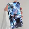 Anime Spiel G-Genshin I-Impact Charaktere Handyhülle Cool Schwarz Silikon Weich Für IPhone 16 15 14 13 12 11 X XR Plus Pro Max Plu