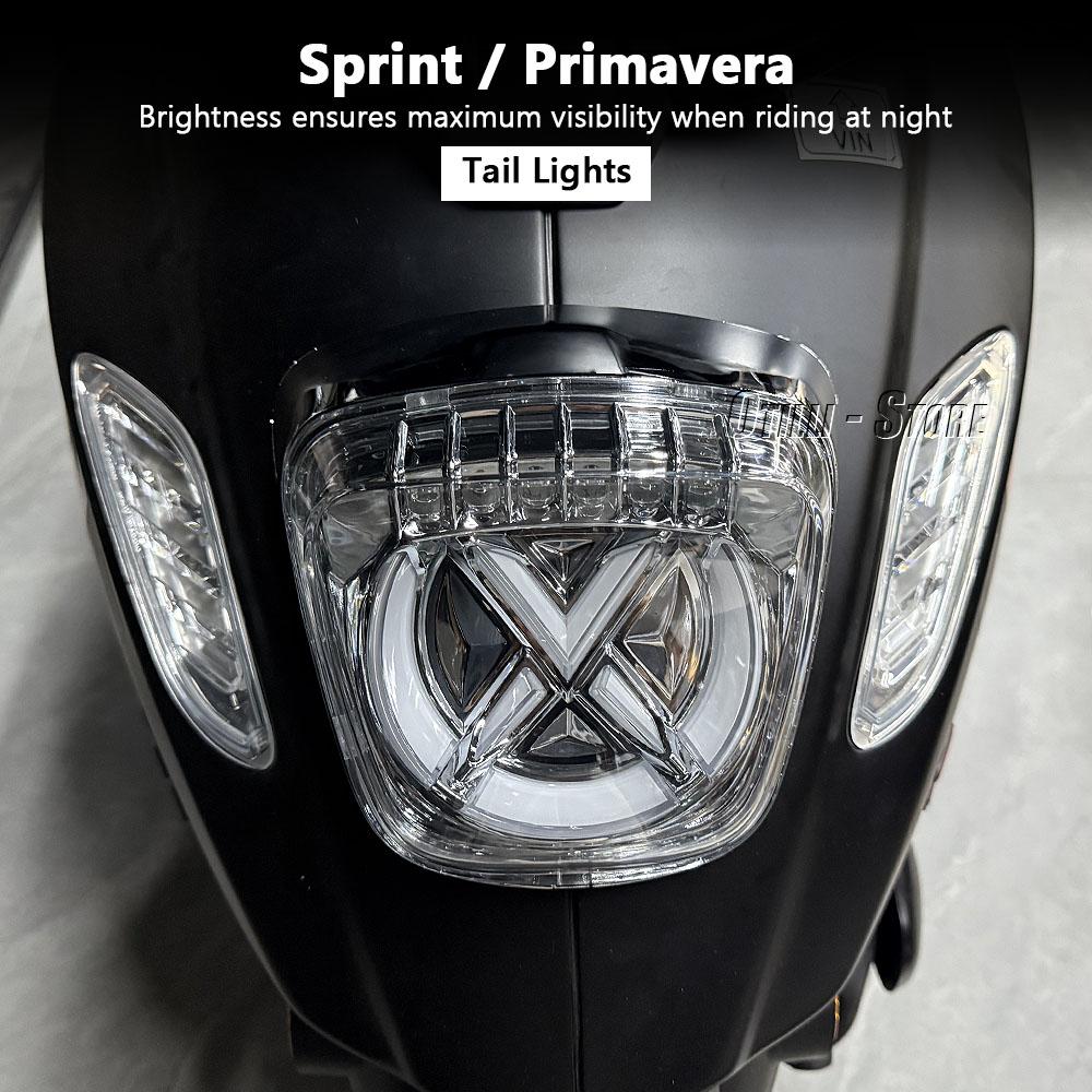 Motorcycle Accessories LED Rear Tail Light Brake Running Light For Vespa Sprint 150 Primavera 150 Sprint150 Primavera150