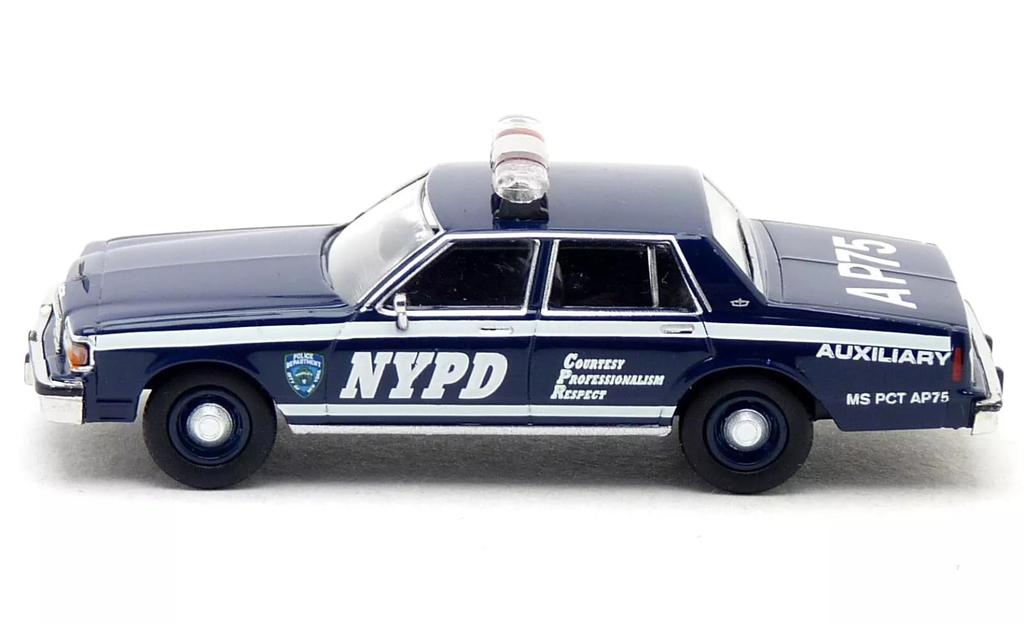Brekina Chevrolet Caprice NYPD Police Car 1/87 (HO Scale)