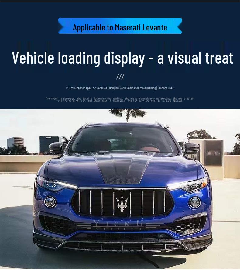 Maserati Levante LD-Style Carbon Fiber Body Kit
