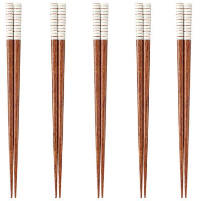 Happy Set of Made In PID2292 J-kitchens Chopsticks, 5, Material Wood, Chopsticks, Japan,