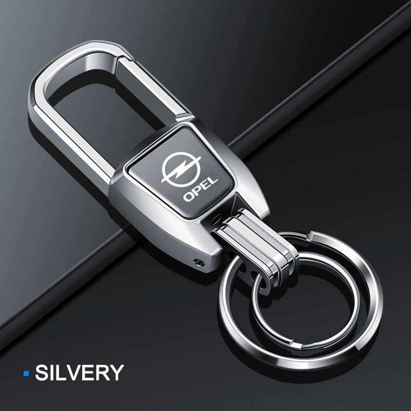 

Car Key Chain Pendant Key Ring Zinc Alloy Auto Emblem Accessories For Opel Corsa D Astra Insignia Mokka Adam Combo OPC Vauxhall