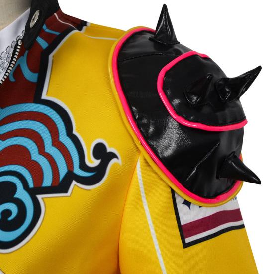 Anime Demon Hunters Costume Set Rumi Inspired Cosplay Outfit Korean Style Dress-up Uniform for Girls Halloween Comic Party