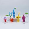 6/12pcs Anime Pikmin Characters Action Figure Toys Cartoon Captain Olimar Model Figuras Toys for Children Gift