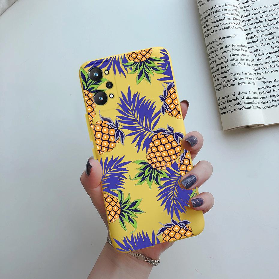 For Realme GT Neo 3T Case Realme GT Neo 2 GT2 Cover Rainbow Flower Soft Silicone Protective Phone Bumper Realme GT Neo 3T 2 Case