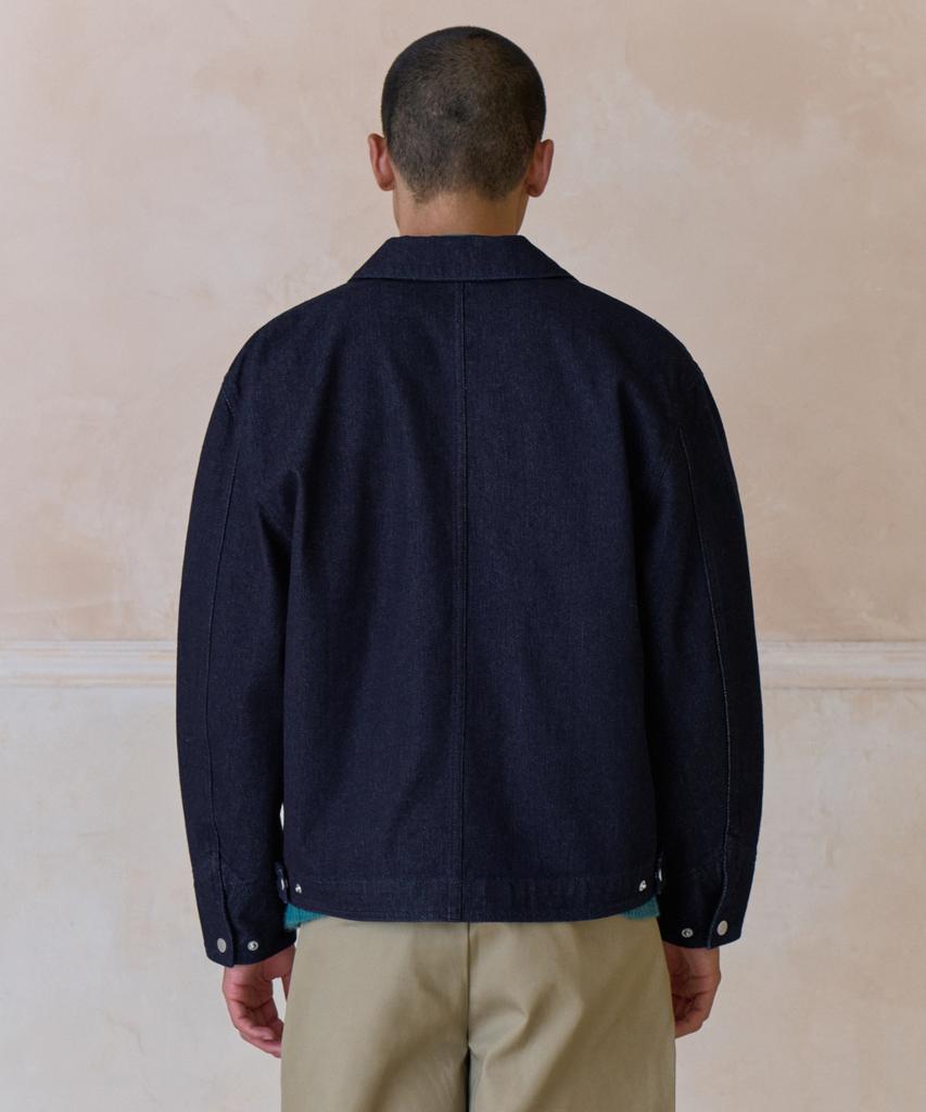 Musinsa Standard Denim Work Jacket [Deep Indigo]