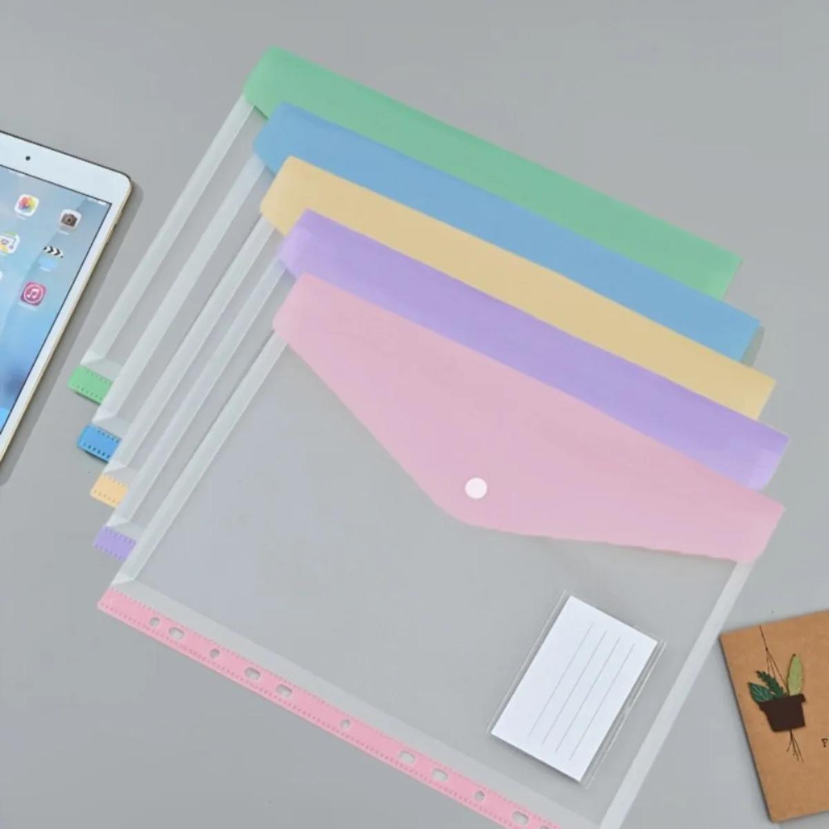 

High-Capacity Ring Binder File Folder | Modern Materials, Expandable Snap Closure, and Label Pocket