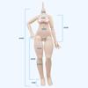 () 1/3 1/4 1/6 Doll's Clothes for 60/45/30cm Bjd Doll Diy Girl Toys Princess Skirt Dress Up Doll Accessories, No Doll