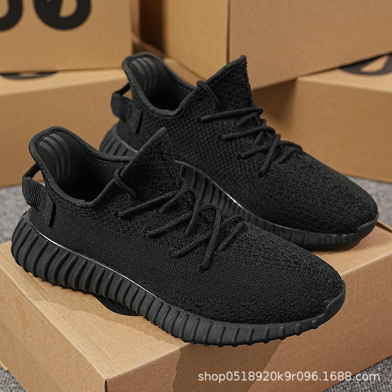 Summer Baiyi coconut shoes men's all-black gypsy real explosion running shoes casual men's shoes sports shoes