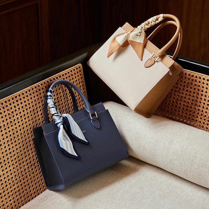 [Mother's Day Gift] Mrs. Qiao Women's Bag 2025 New Handbag for Mom Genuine Leather Women's Bag