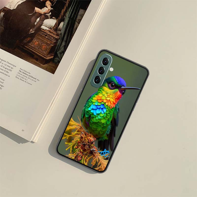 Hummingbird Phone Case for Samsung A54 A14 A24 A34 A17 A37 A57 A55 A35 A25 A15 A07 A05S A04S A12 A22 A32 A52S A72 Galaxy Note 20