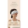 Massaggiatore Oculare Riscaldato Smart con Vapore e Ricaricabile, Maschera per la Cura degli Occhi per Bambini/Adulti per Alleviare l'Affaticamento Oculare, il Mal di Testa, Sonno Portatile