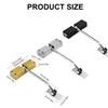 Self Closing Door Mechanism Heavy Duty Spring Loaded Door Closers Adjustable Tension Door Closers for Indoor/Outdoor Use