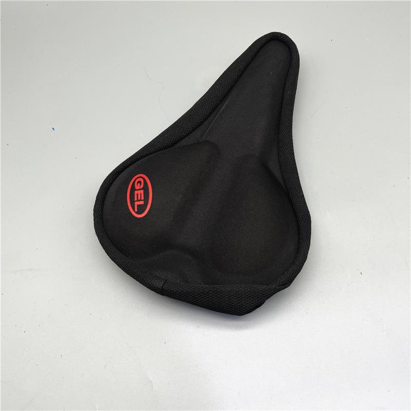 

Чехол на сиденье горного велосипеда Мягкое седло-амортизатор Чехол на сиденье дорожного велосипеда Подушка для велосипедного сиденья M чёрный