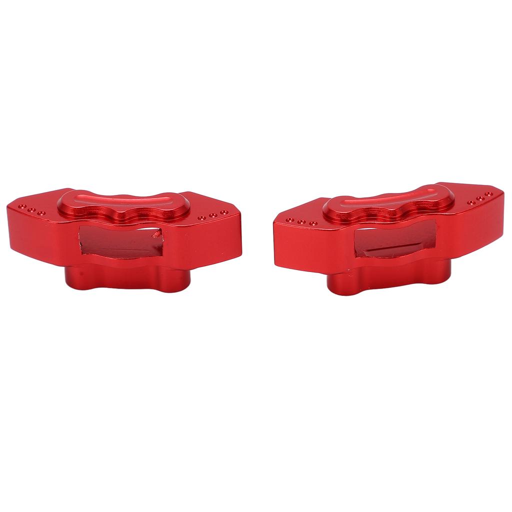 2pcs Set Metal Front Rear Brake Disc Calipers for LOSI SUPER BAJA REY 1 6 RC Car Upgrade PartsRed