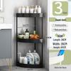 Triangular Bathroom Corner Shelf Rack for Indoor Storage