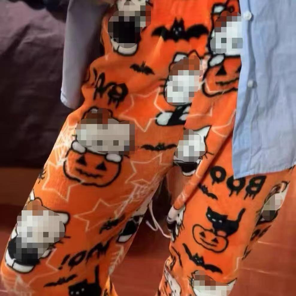 Velvet Flannel Christmas Pajama Pants for Inside and Outside Wear