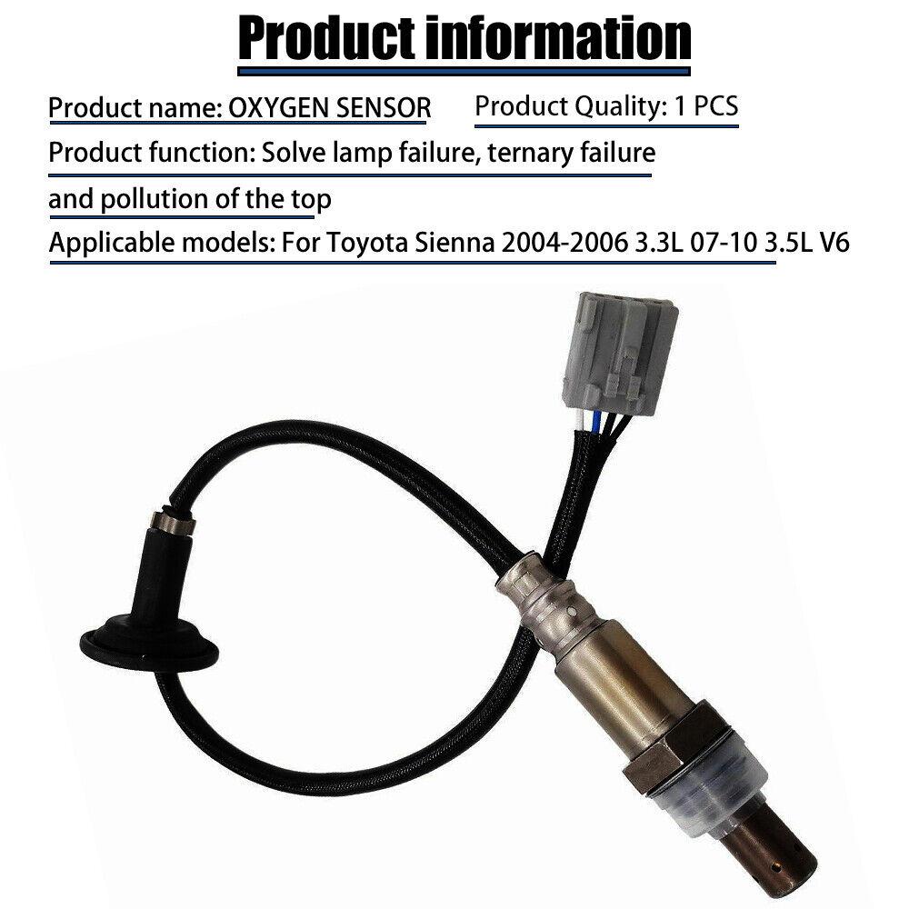 Downstream Lambda O2 Oxygen Sensor For Toyota Sienna 3.3L 2004 2005 2006 Sienna 3.5L 2007 2008 2009 2010 234-4516