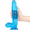 Female Oversized Dildo Color Transparent Simulation Dildo Penis Adult Erotic Sex Products