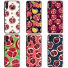 Tropical Pomegranate Pattern For Huawei Nova Y61 Y70 Y90 Y60 Y72 Y91 12s 12i 11i 7i 8i 9 10 SE P60 Pro P30 P40 Lite Case